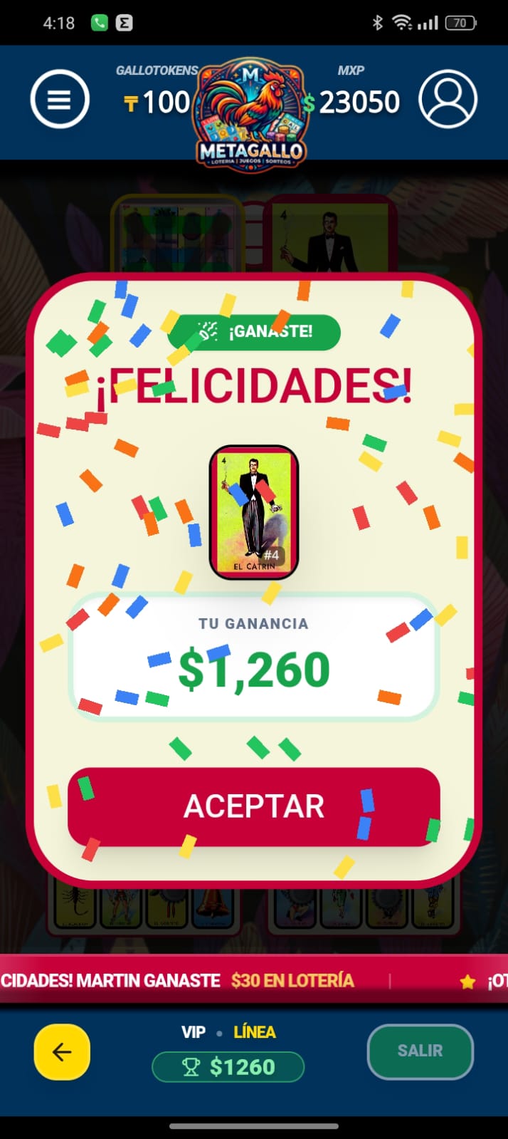 3. GANA POZOS Y CELEBRA